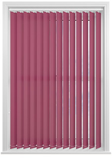 Roma, Cerise Pink - Vertical Blind